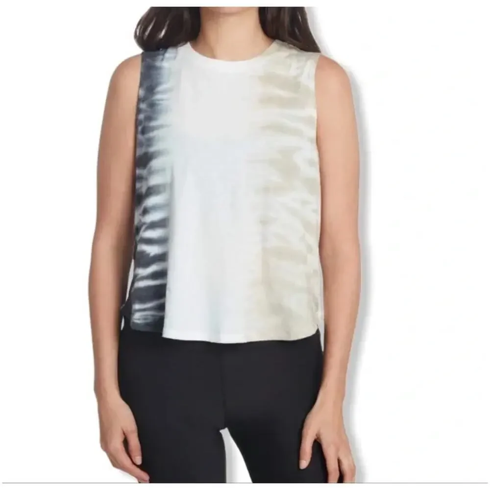 Sage Tie Dye Tank Top - Picture 1 of 6